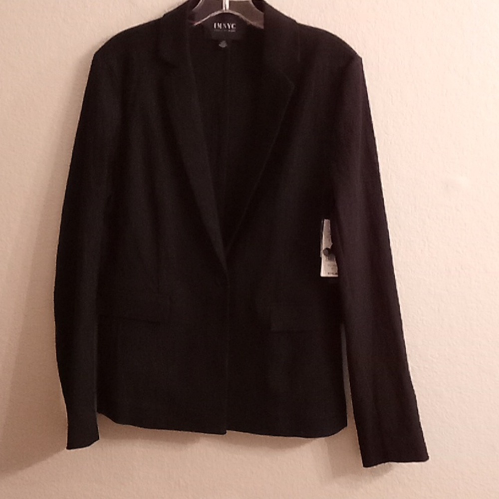 NEW IMNYC ISAAC MIZRAHI Office Career Interview Size S/P Black Color